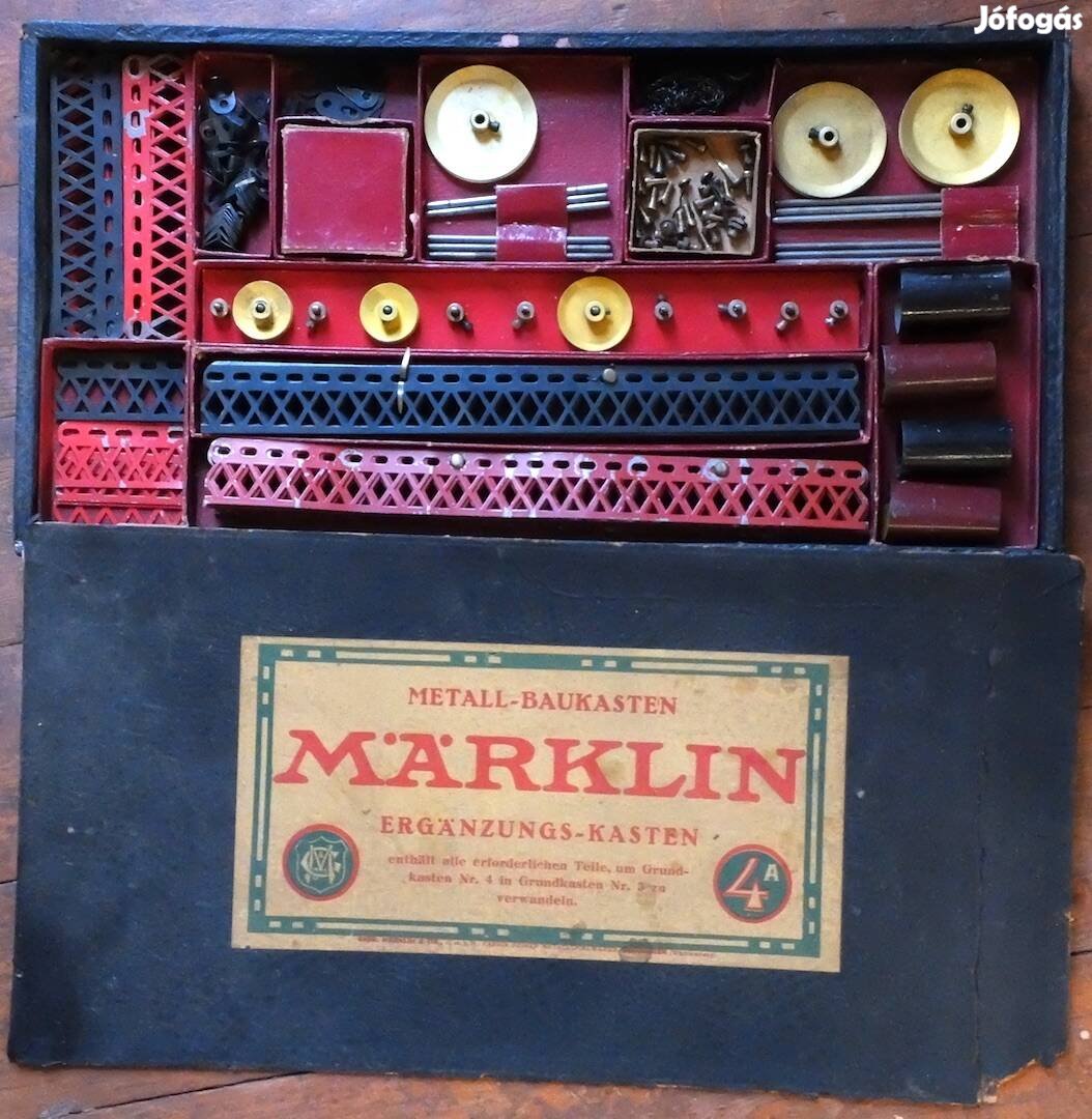 Marklin 4/A német fémlemez lemez ügyességi játék