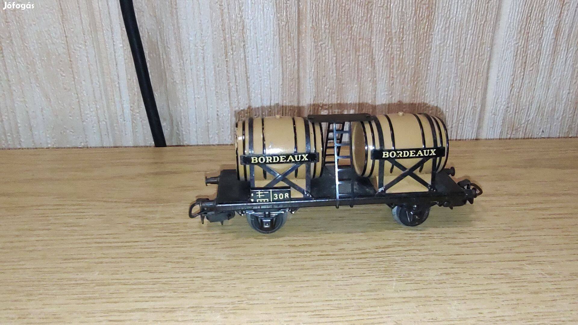 Marklin Bordeaux 308 vasúti borostartály kocsi