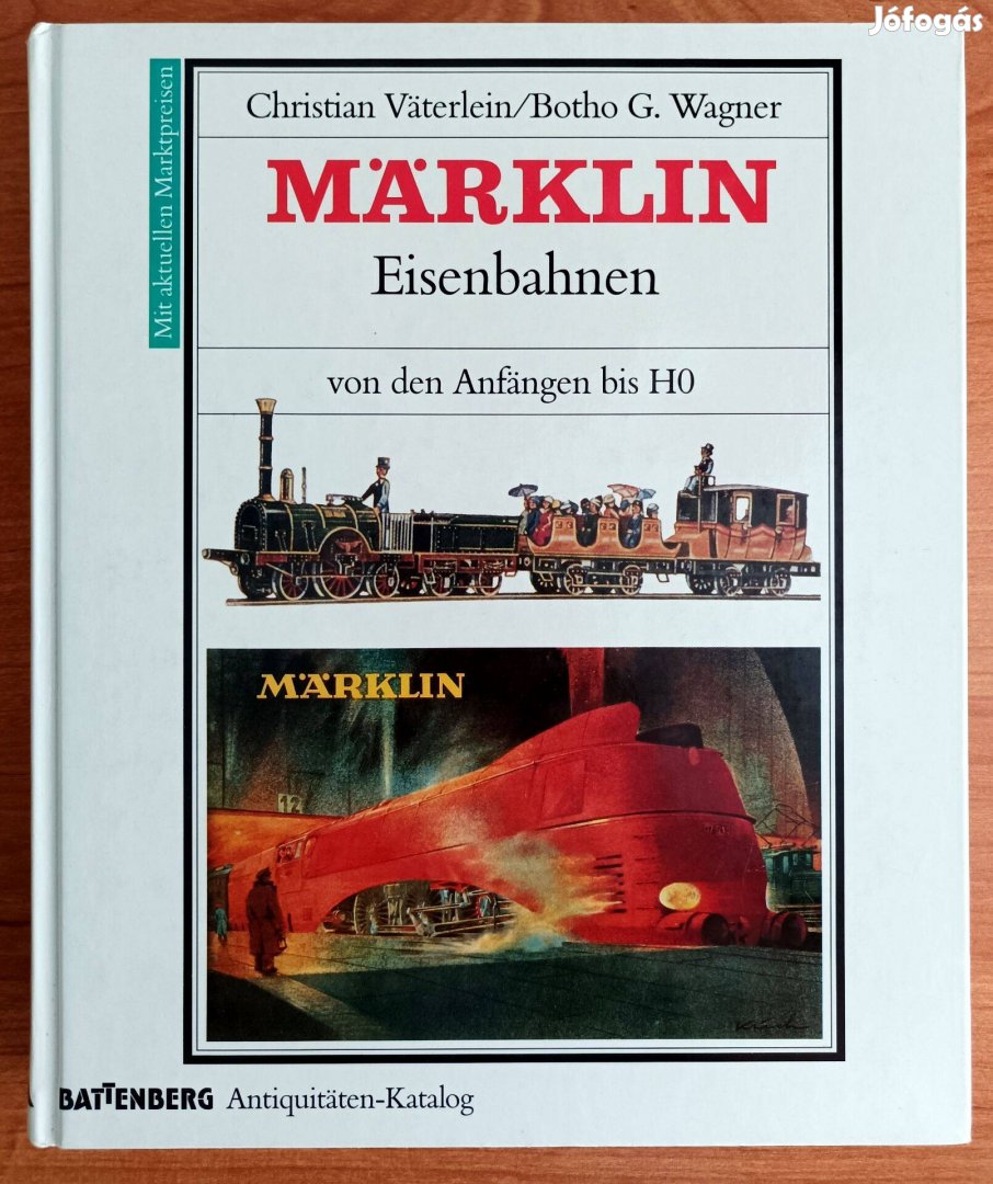 Marklin Eisenbahnen német nyelvű könyv eladó