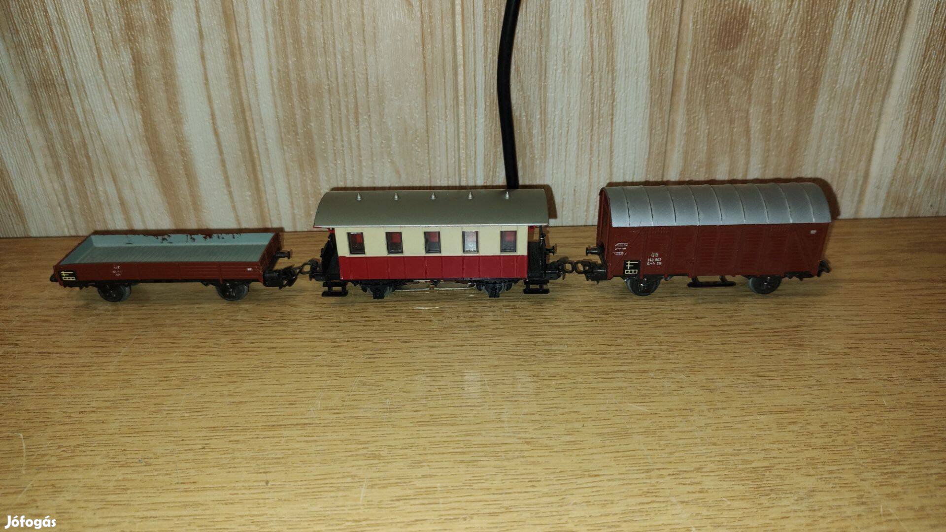 Marklin vasúti kocsi modell csomag (3db) egyben