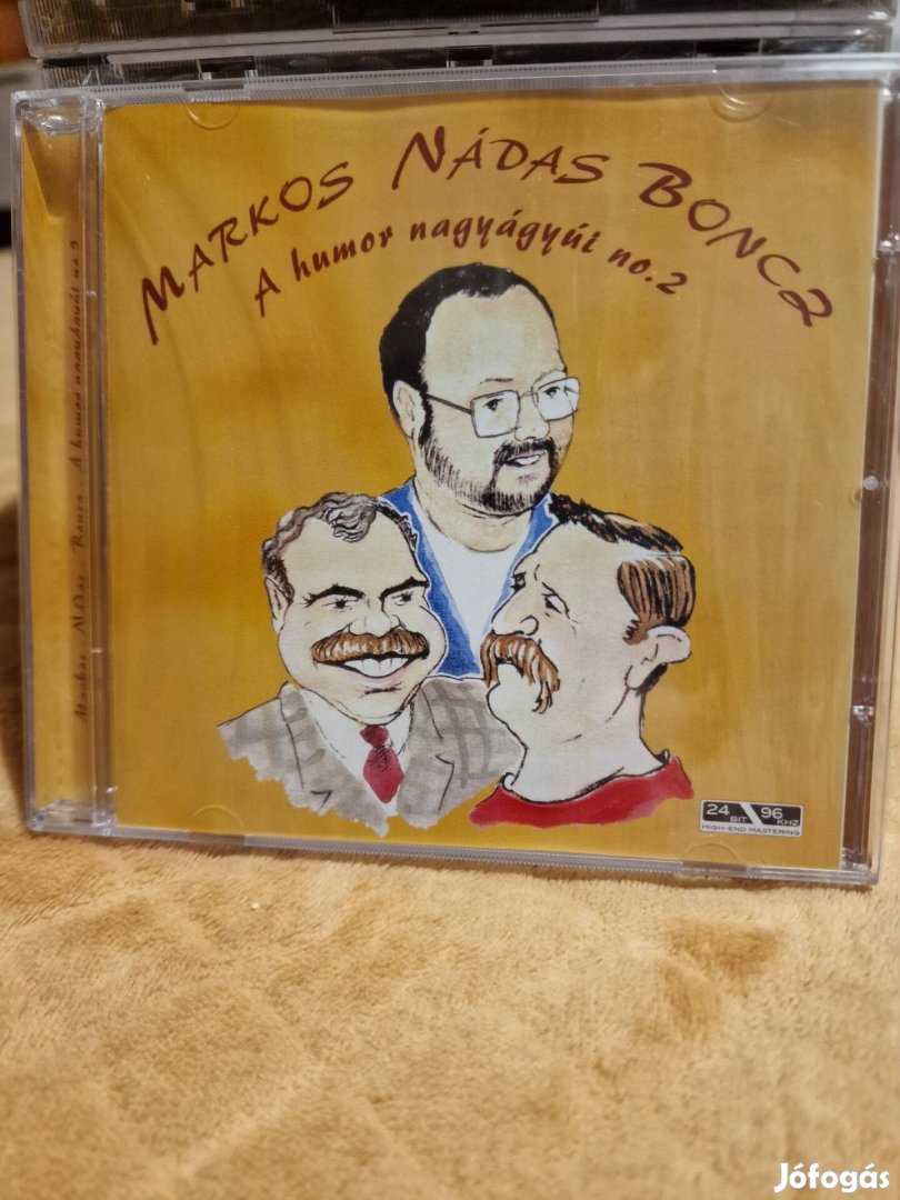 Markos, Nádas, Boncz: A humor nagyágyúi no.2 CD (Bontatlan)