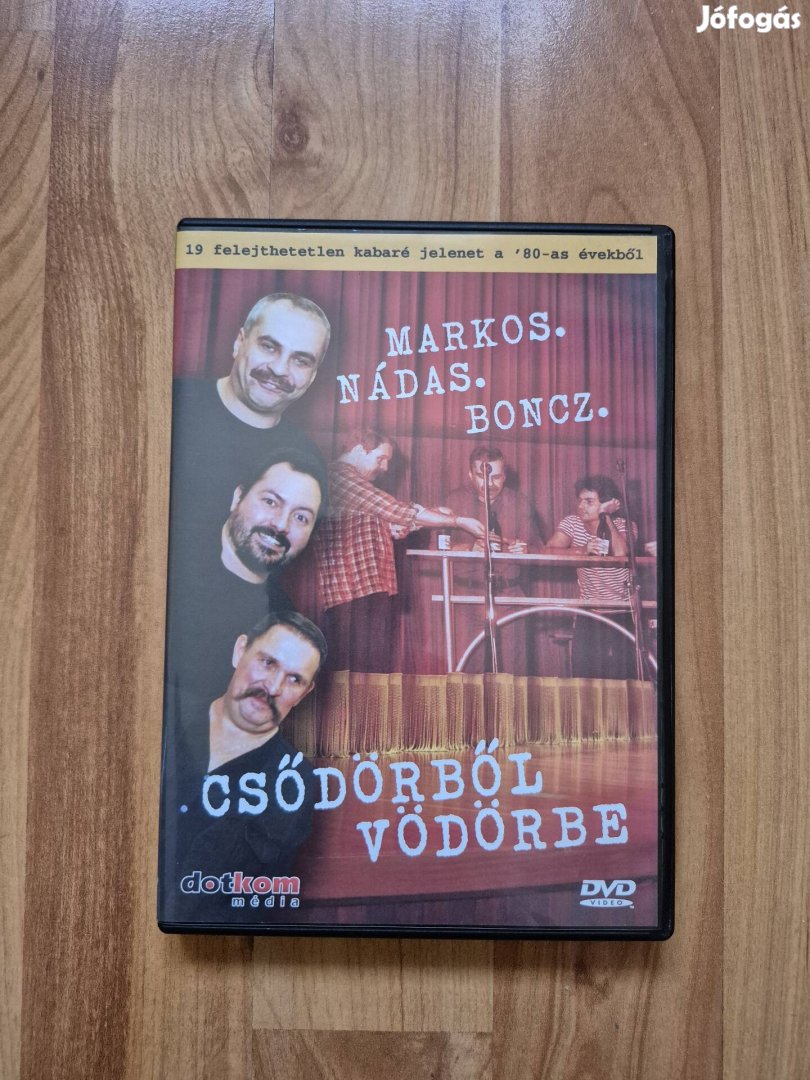 Markos. Nádas. Boncz. - Csődörből vödörbe DVD