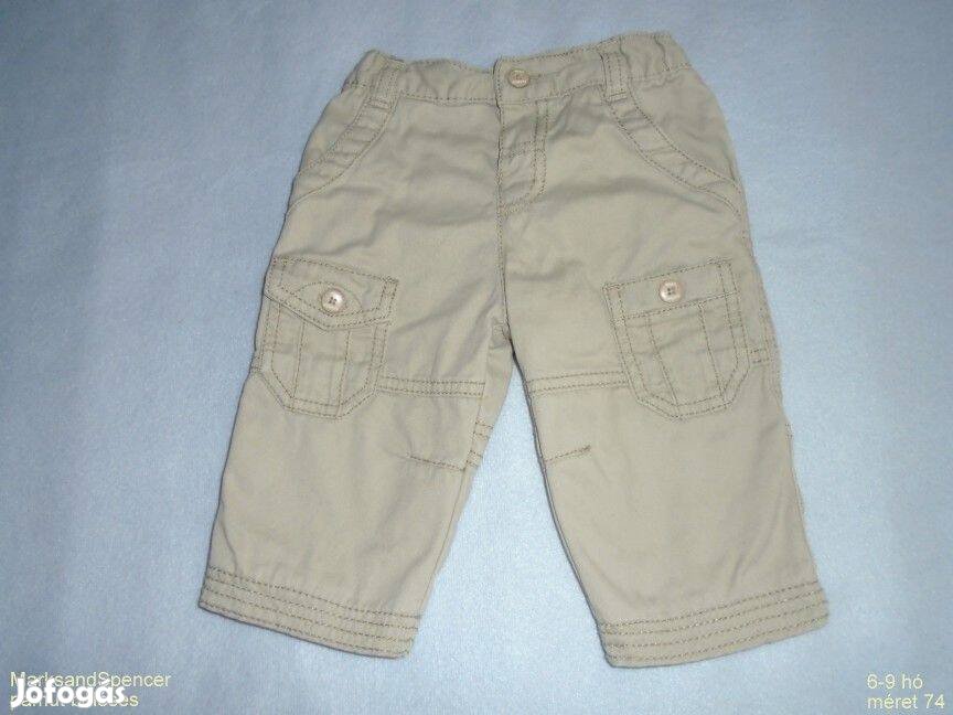 MarksSpencer pamut béléses nadrág 6-9 hó méret 74