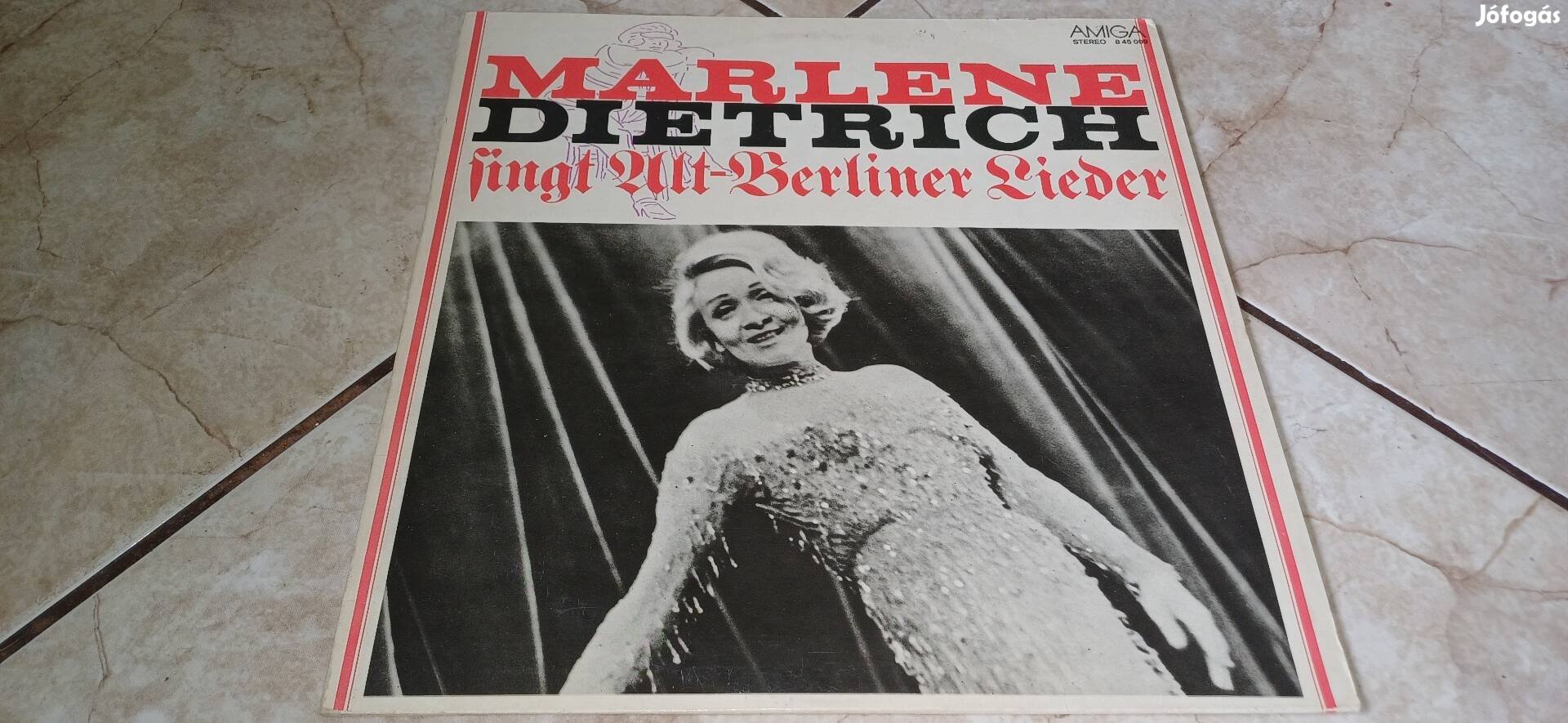 Marlene Dietrich bakelit lemez