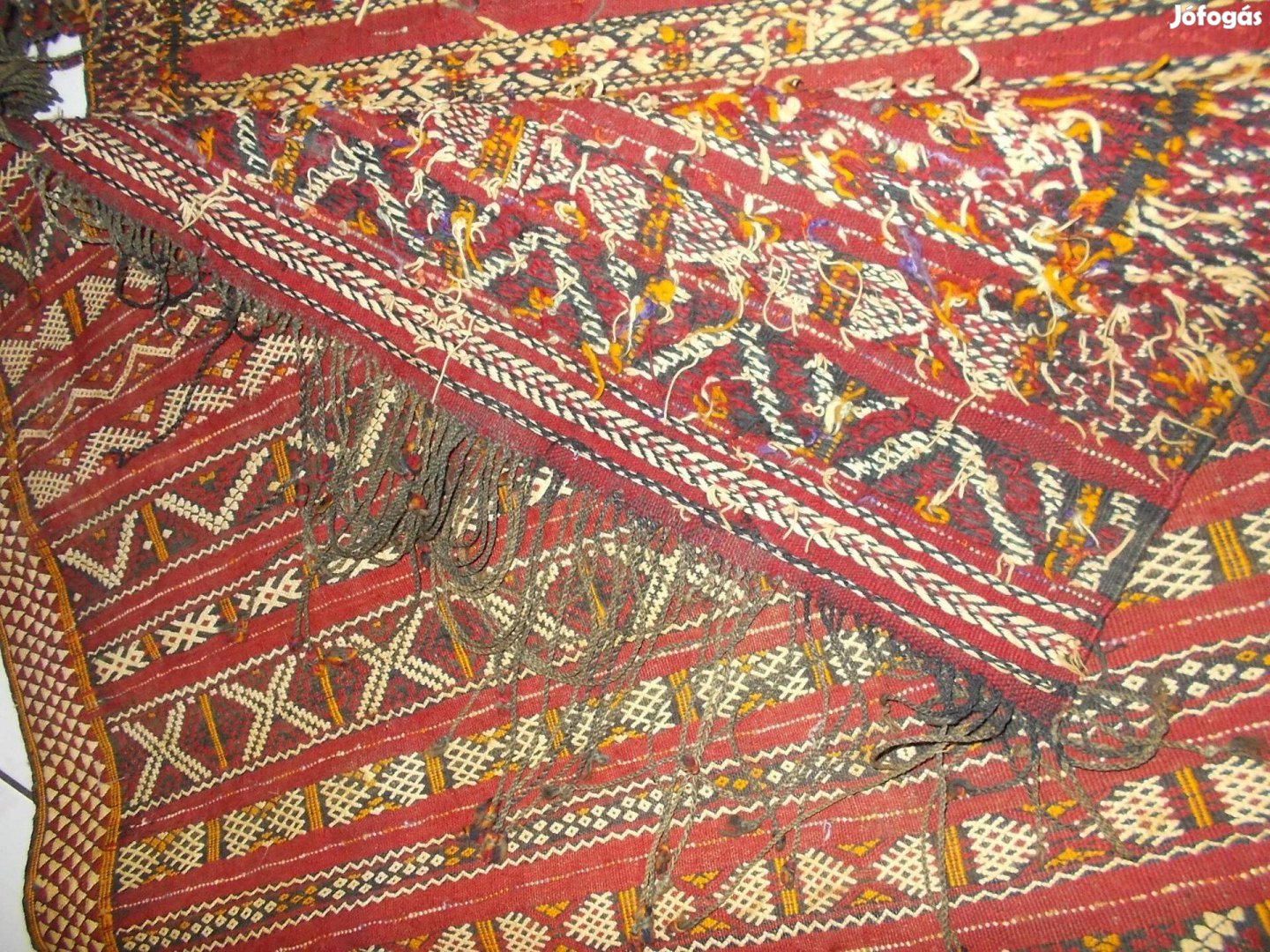 Marokkói szőnyeg futószőnyeg falvédő marokkói kilim130x90