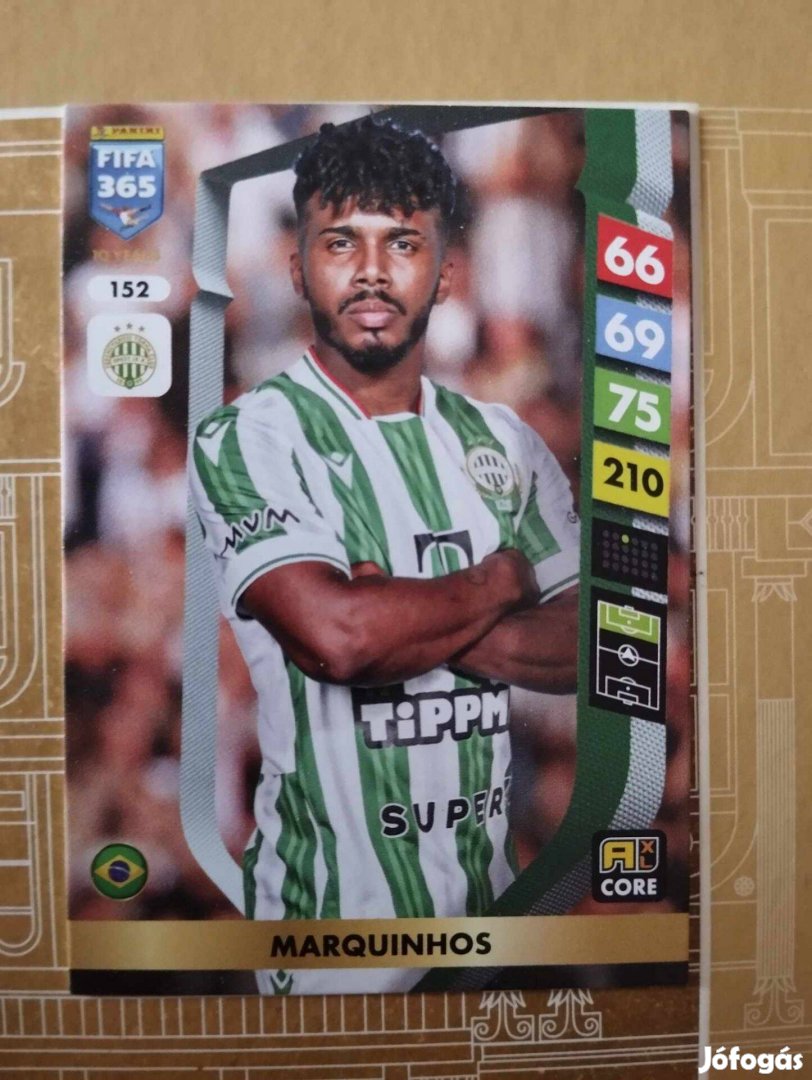 Marquinhos (Ferencváros FTC) FIFA 365 2025 Core focis kártya