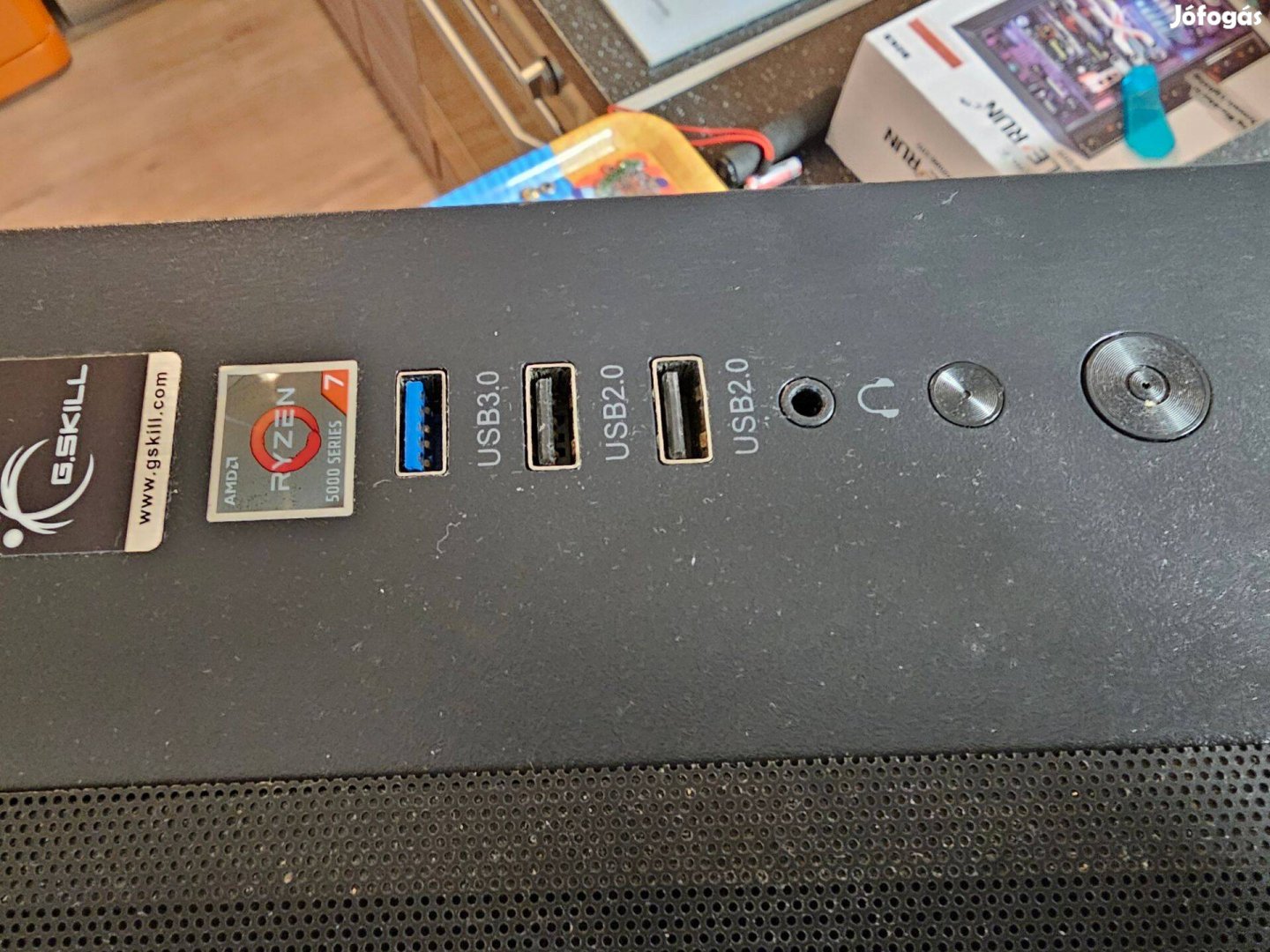 Mars Gaming Mcview2 üveg gamer PC ház panoráma showcase matx