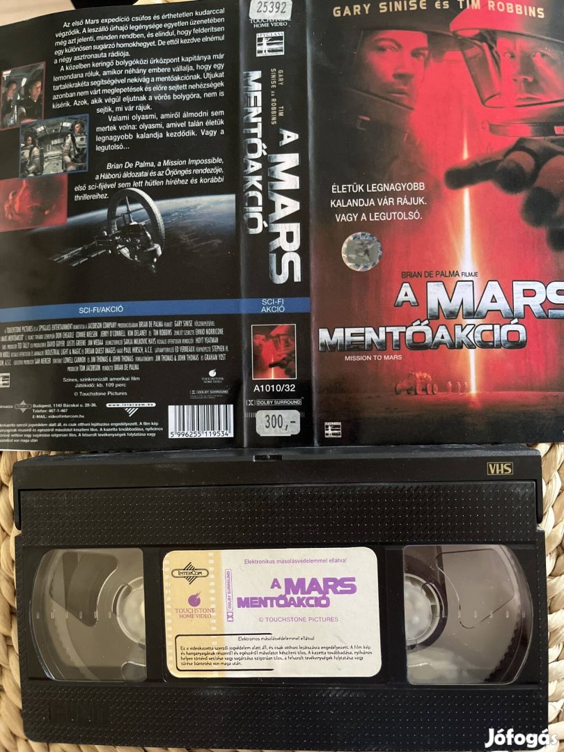 Mars mentőakció vhs