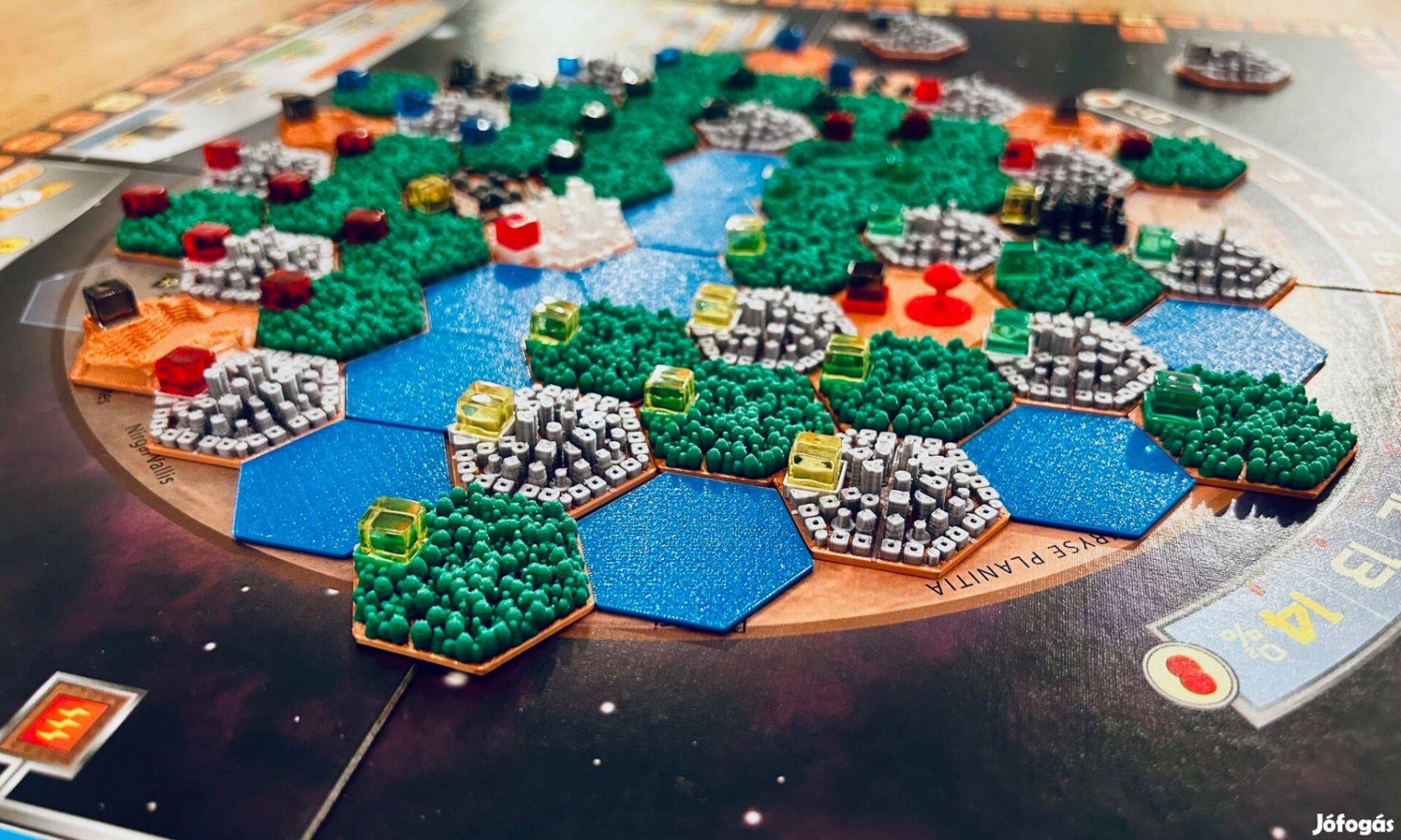 Mars terraformálása 3D lapkák (66 db)