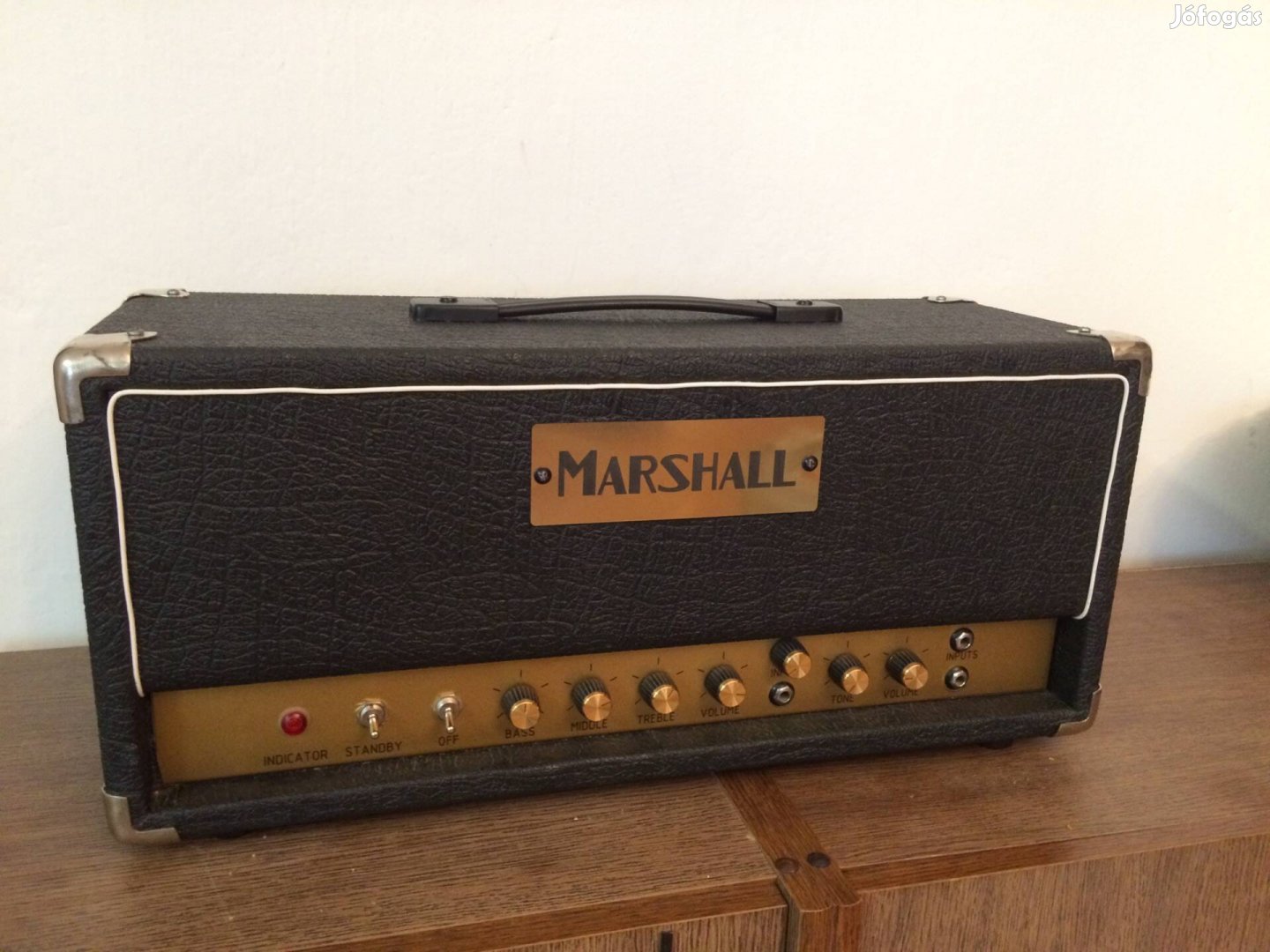 Marshall 18 Watt TMB csöves gitárerősítő fej Gibson LP-hez