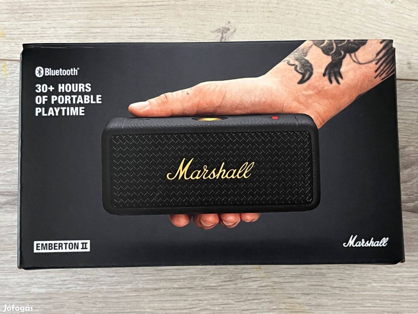 Marshall Emberton II Hordozható hangfal soundbar fekete bronz Új