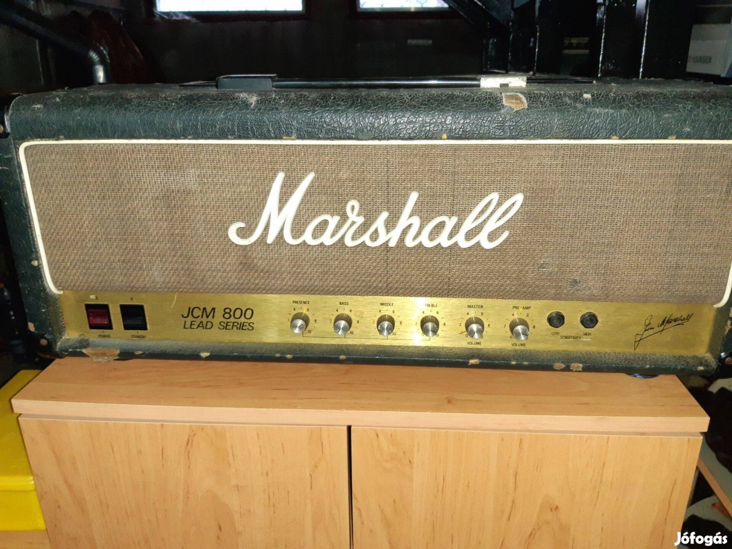 Marshall JCM 800 2203 100W fej 1984 eladó