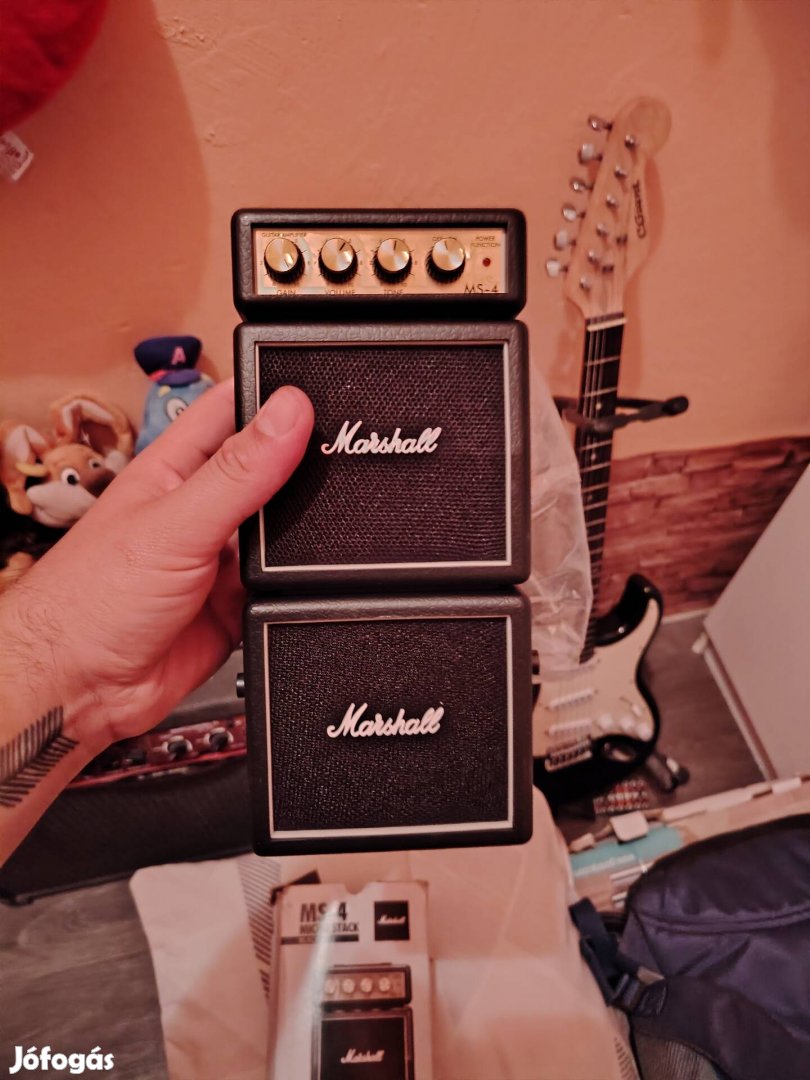 Marshall Mini MS-4 gitár erősítő 1KW újszerű 