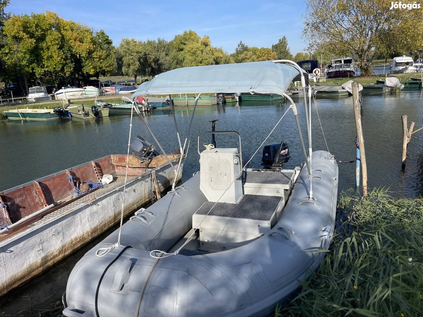 Marshall RIB 5,70 hypalon + 20/25 Evinrude motorcsónak