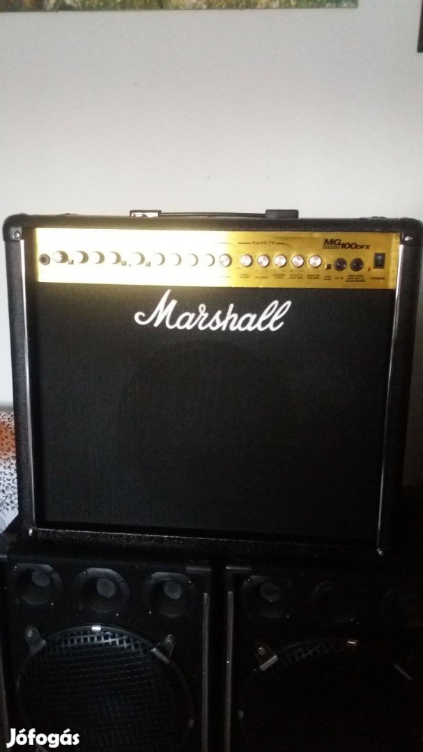 Marshall dfx 1oow -ujszerü állapotu gitárerösitő