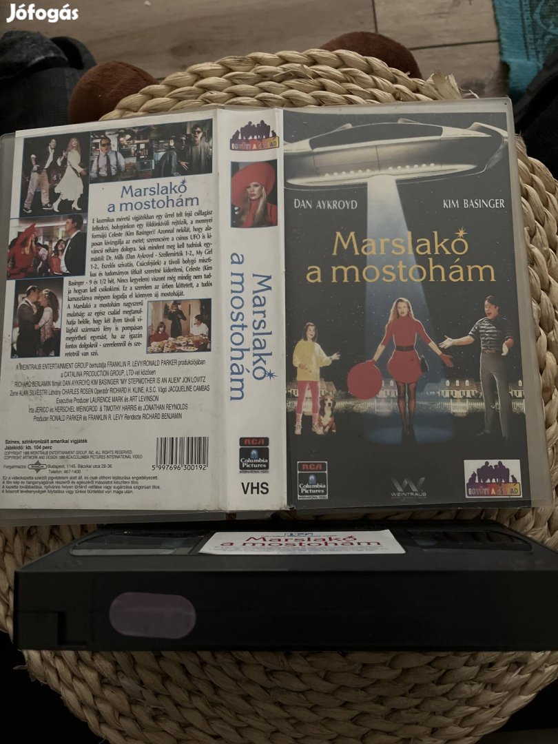 Marslakó a mostohám vhs