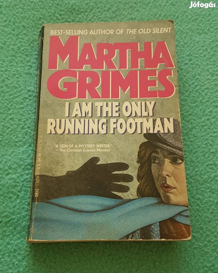 Martha Grimes: I am the Only Running Footman könyv (angol)