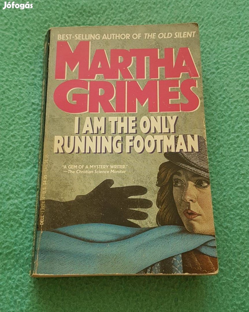 Martha Grimes I am the Only Running Footman könyv angol