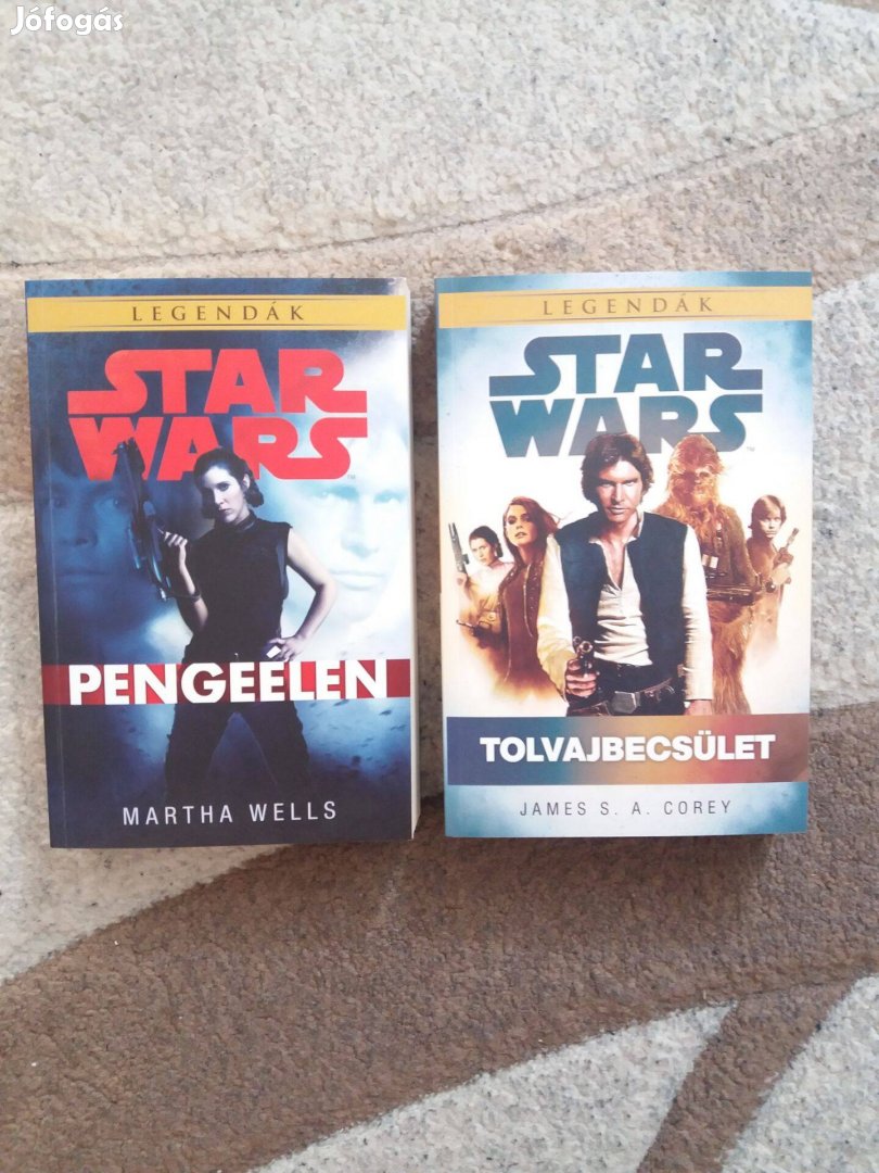 Martha Wells: Pengeélen + James S.A. Corey: Tolvajbecsület (Star Wars)