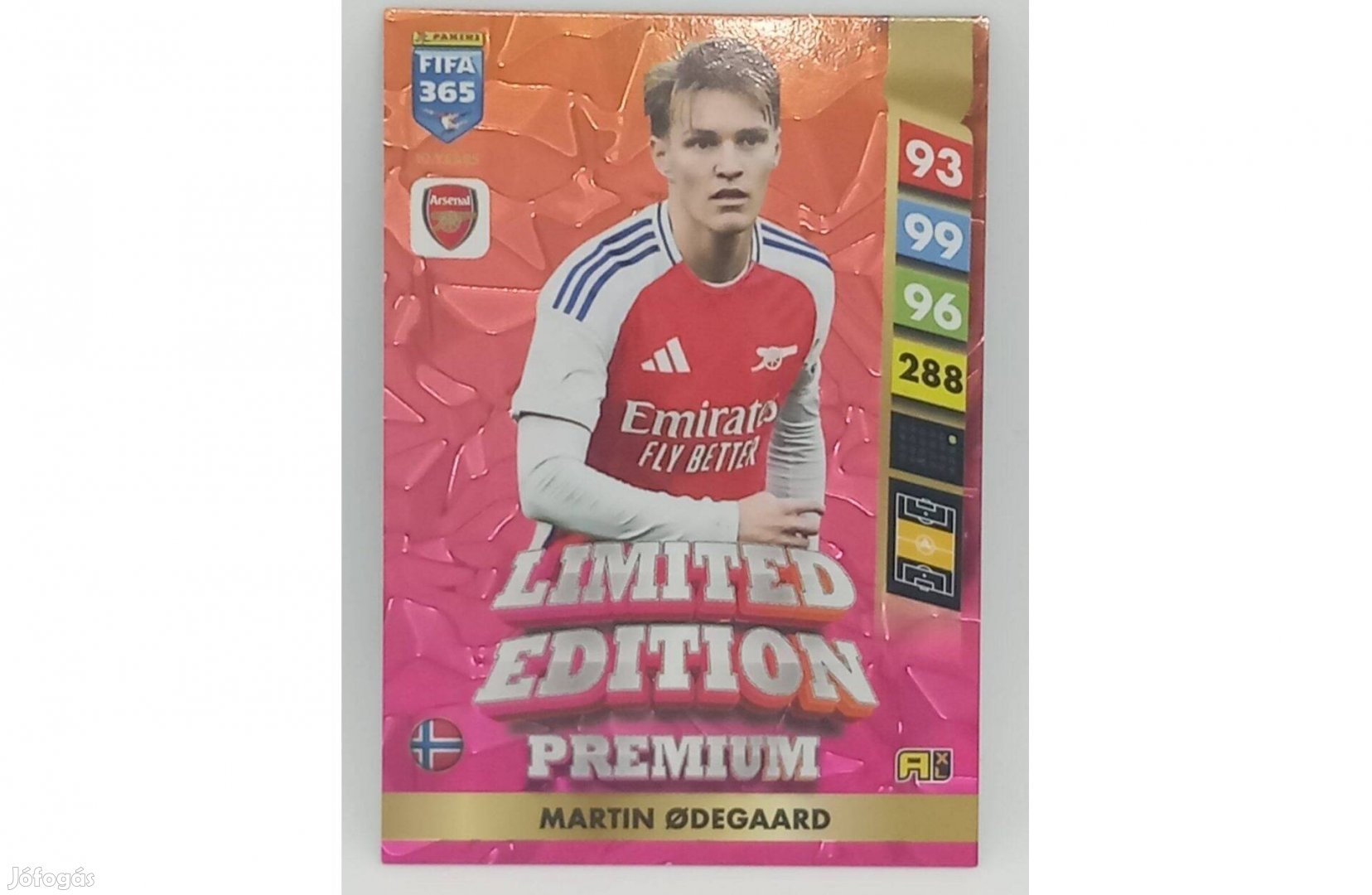 Martin degaard Premium Limited Edition Fifa 365 2025 focis kártya