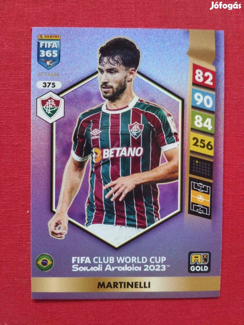 Martinelli (Fluminense) FIFA 365 2025 World Cup 2023 focis kártya