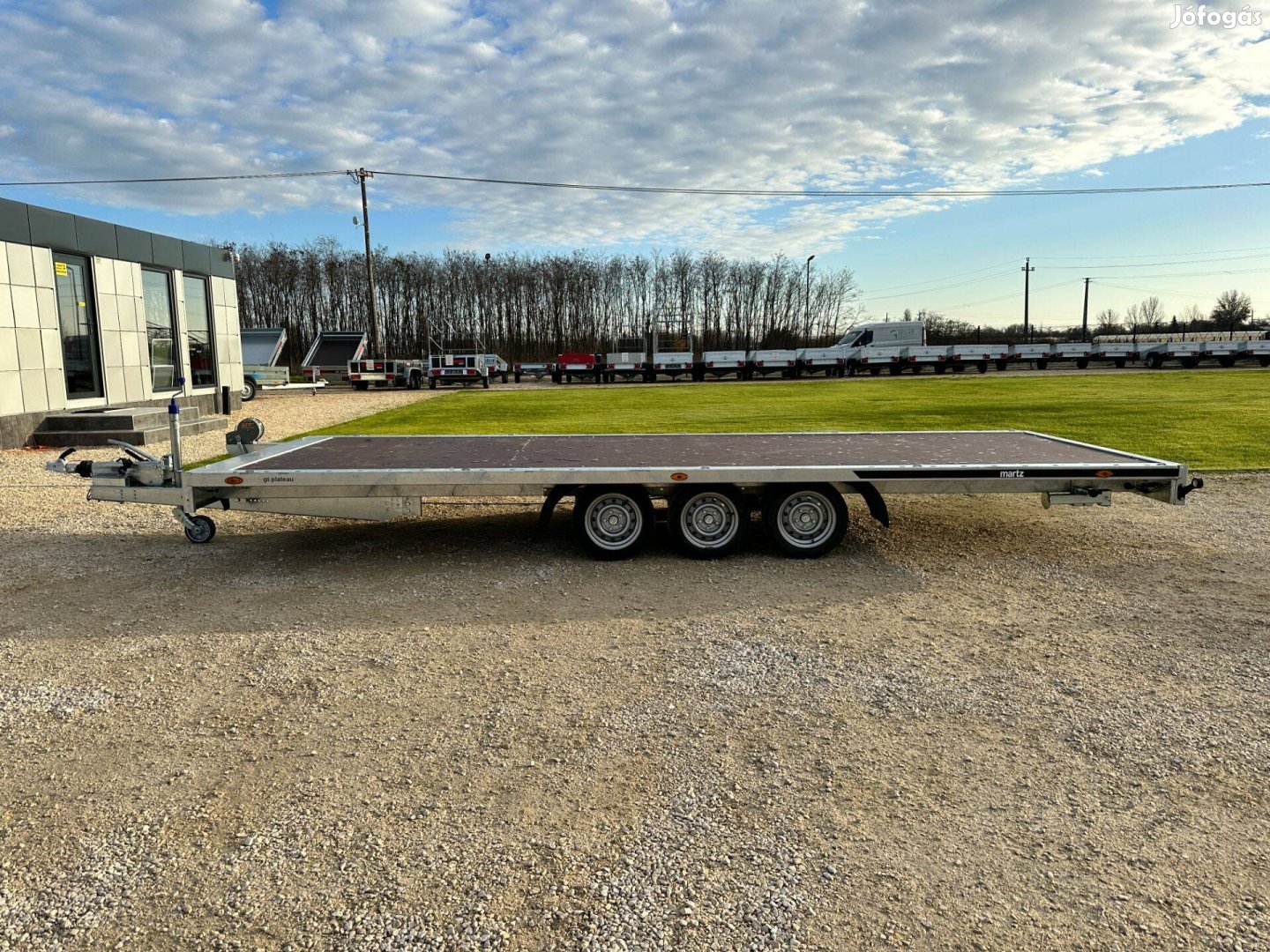 Martz GT Plateau 600 Autószállító 3500kg Akciósan most 2.690.000 Ft