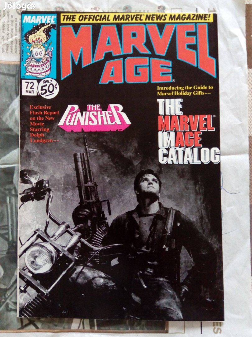 Marvel Age képregényes kiadvány 72. száma eladó Megtorló!