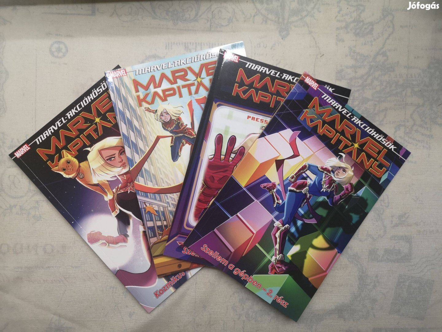 Marvel-Akcióhősök Marvel kapitány 1-4