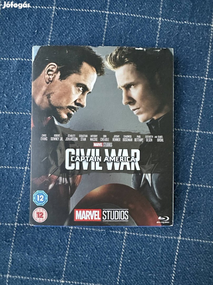 Marvel Amerika Kapitány: Polgárháború blu-ray blu ray