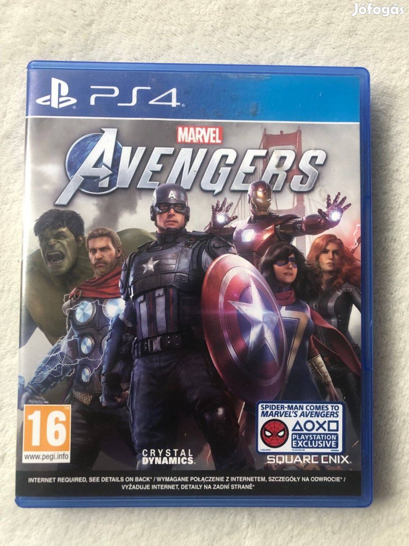 Marvel Avengers Ps4 Playstation 4 játék