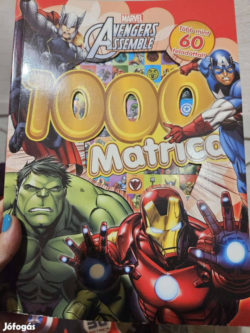 Marvel Avengers matricás foglalkoztató