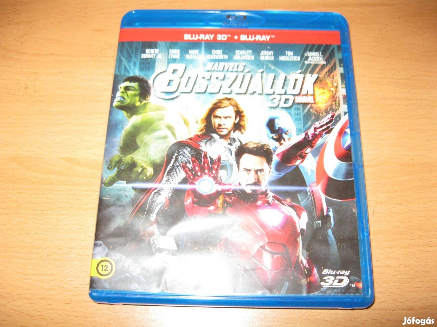 Marvel Bosszúállók 3D Blu Ray film