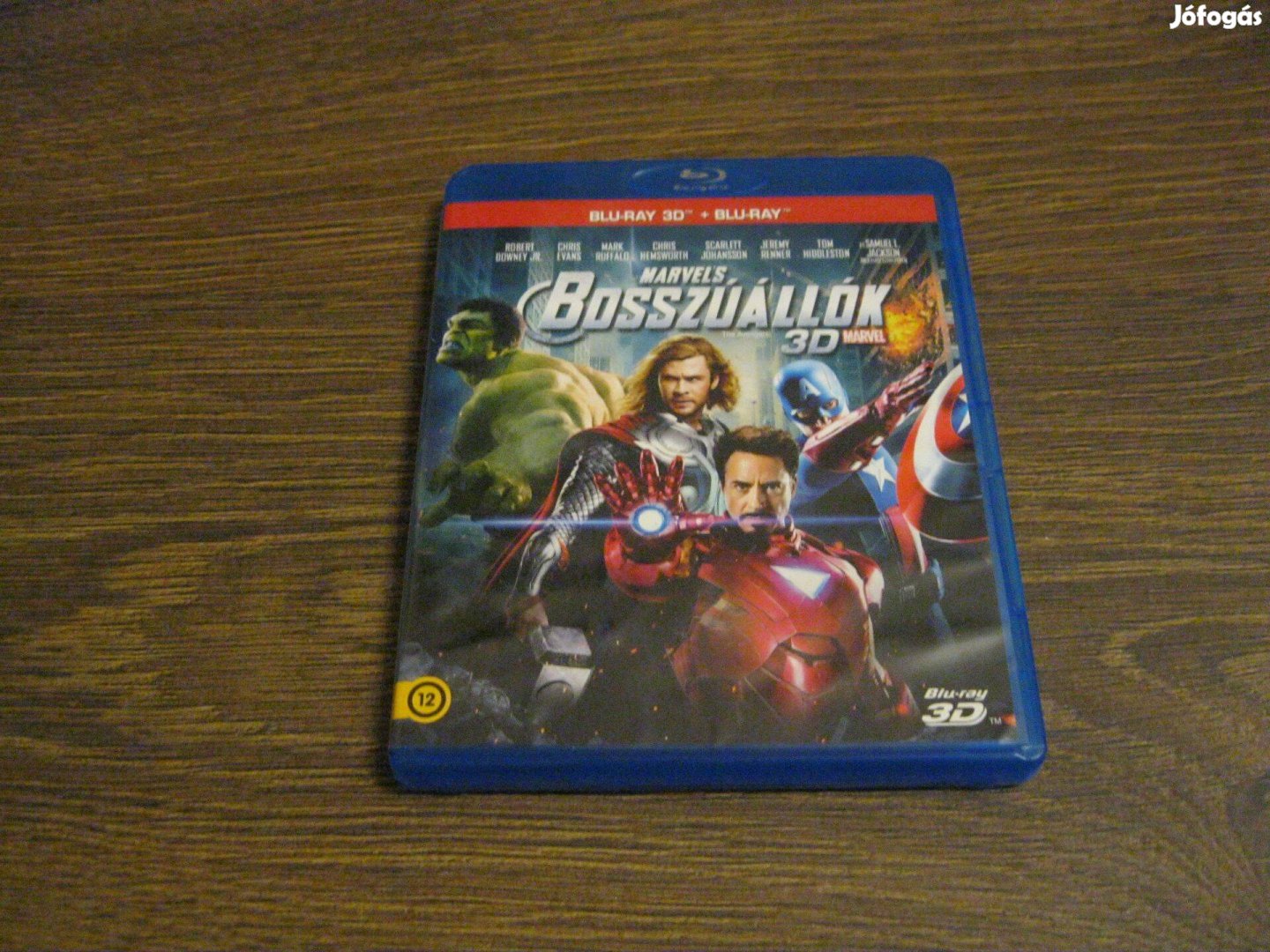 Marvel Bosszúállók 3D Blu Ray film