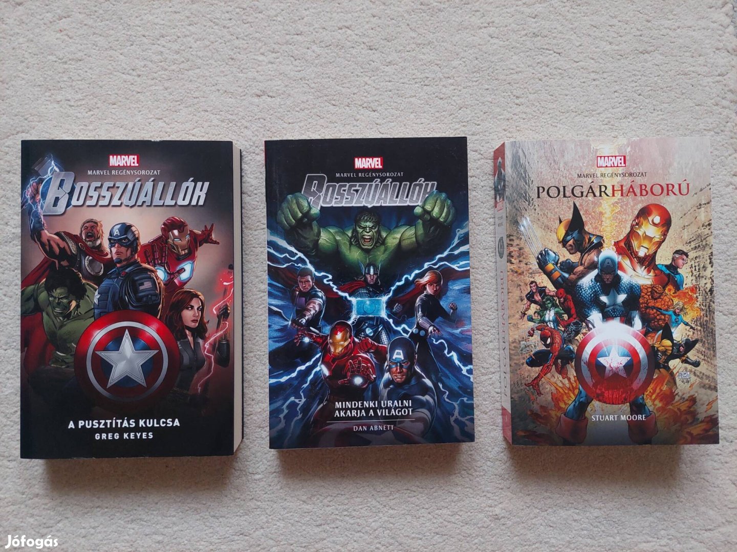 Marvel Bosszúállók regények