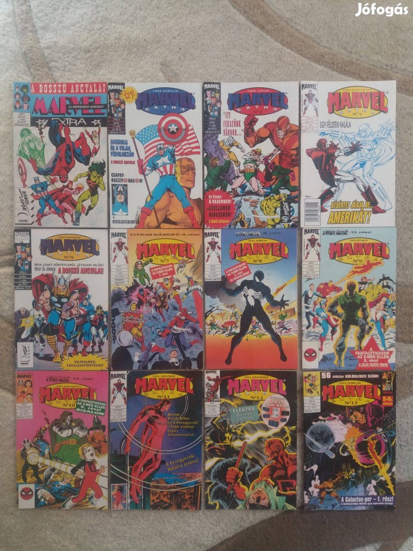 Marvel Extra vol. 1. 1-5., 7-22., 24. számok