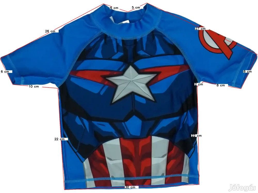 Marvel Használt (újszerű) Fiú Napvédő ruházat (Méret: 110)