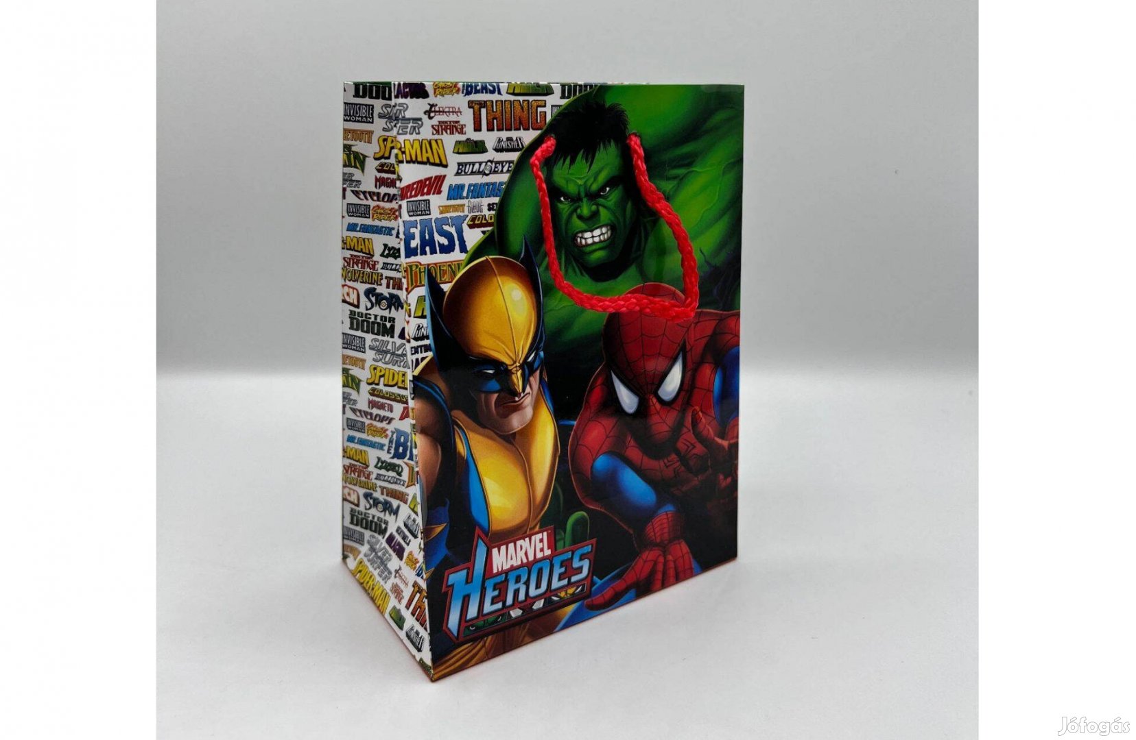 Marvel Heroes mintás ajándéktáska, új