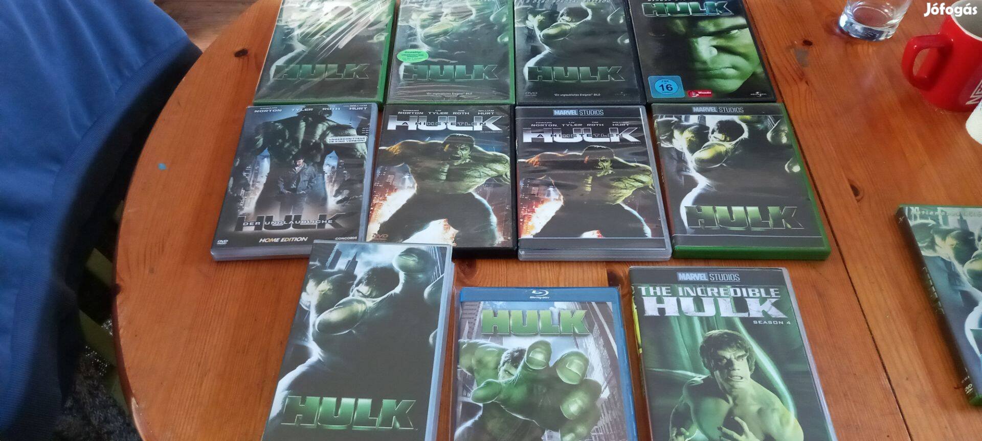 Marvel Hulk film dvd