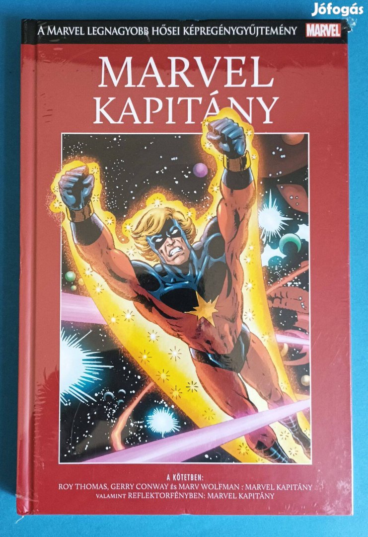 Marvel Kapitány A Marvel Legnagyobb Hősei Képregény Új Fóliás!!!