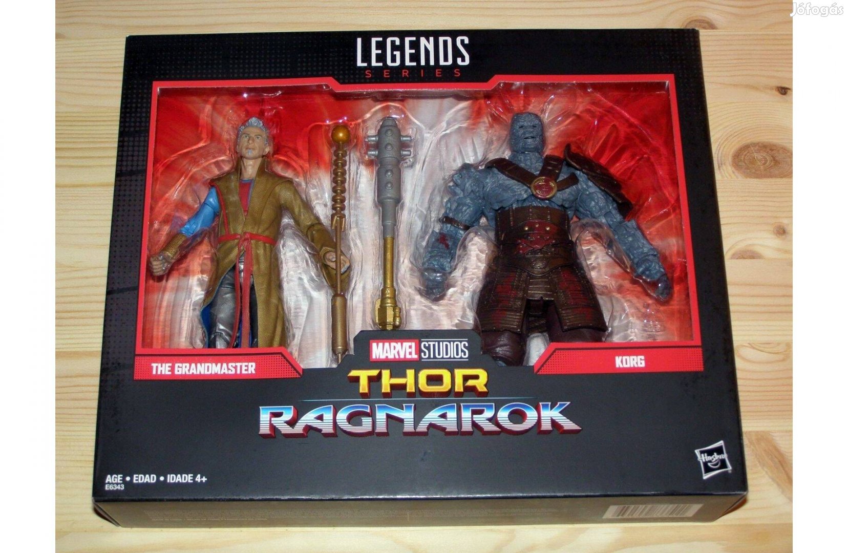 Marvel Legends 15 cm (6") Grandmaster & Korg (Thor Ragnarok) figura