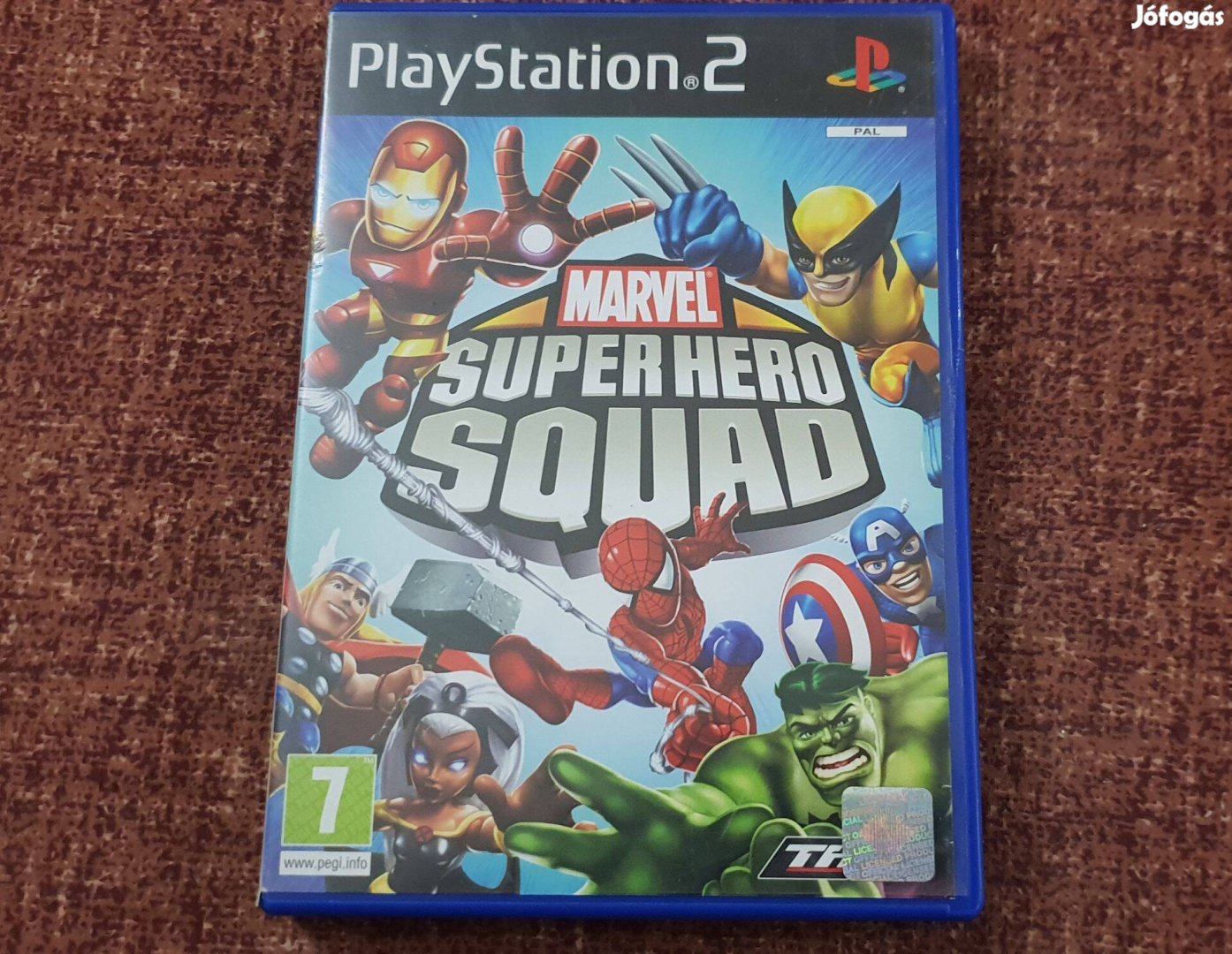 Marvel Super Hero Squad Playstation 2 eredeti lemez ( 5000 Ft )