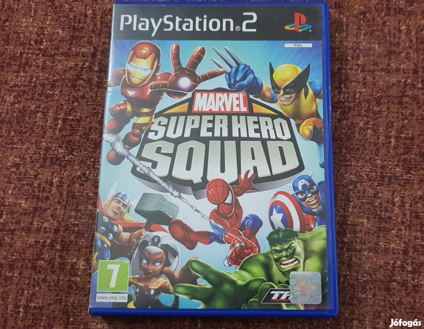 Marvel Super Hero Squad Playstation 2 eredeti lemez ( 5000 Ft )