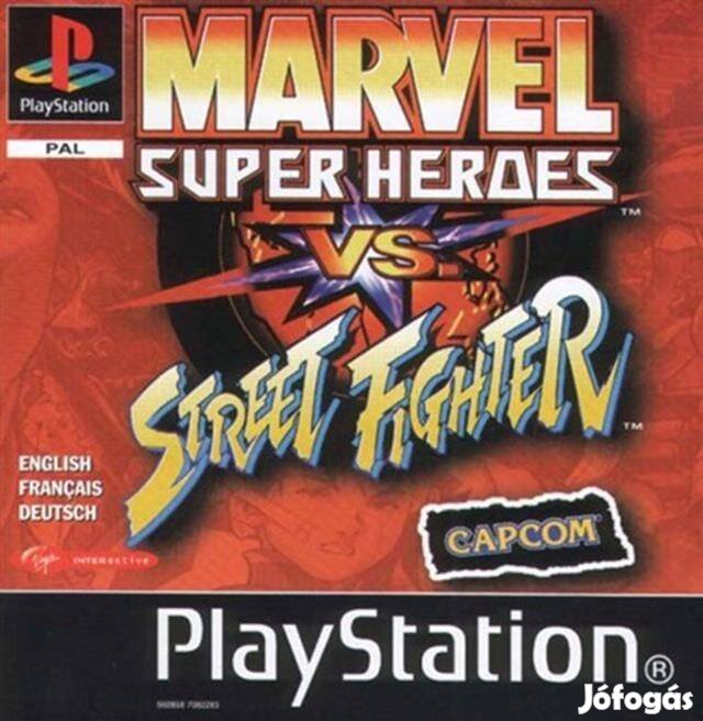 Marvel Super Heroes vs. Street Fighter, Mint PS1 játék