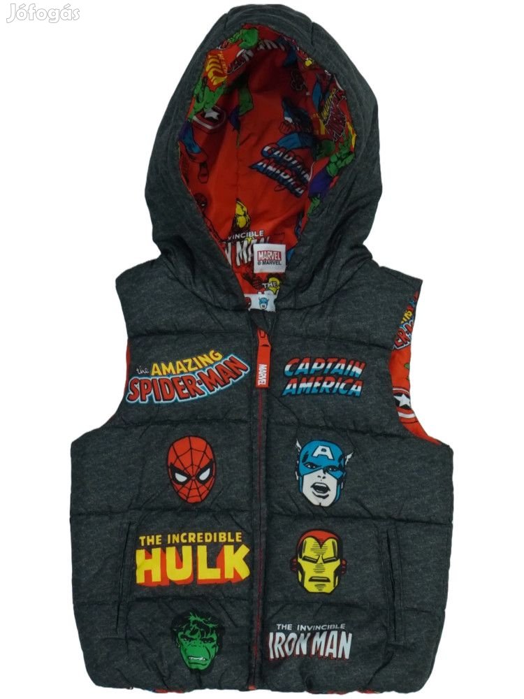 Marvel Új (címke nélküli) Fiú Mellény (Méret: 104)