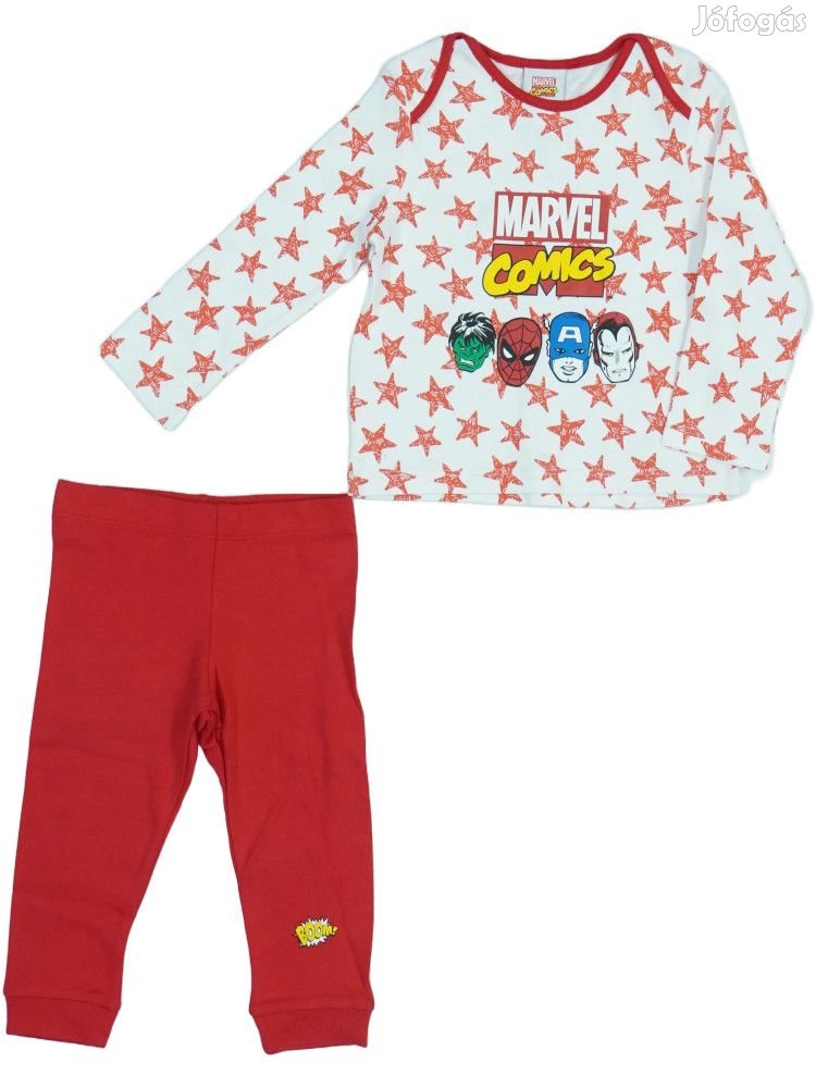 Marvel Új (címke nélküli) Fiú Pizsama (Méret: 80)