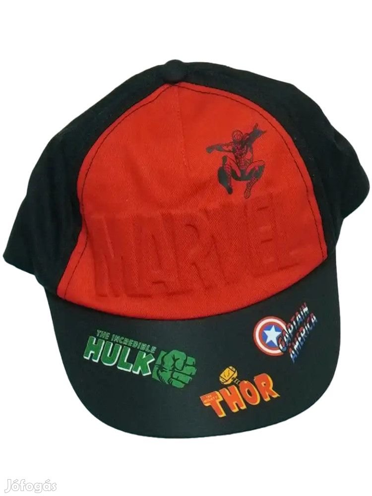 Marvel Új (címkés) Fiú Baseball sapka (Méret: 98)