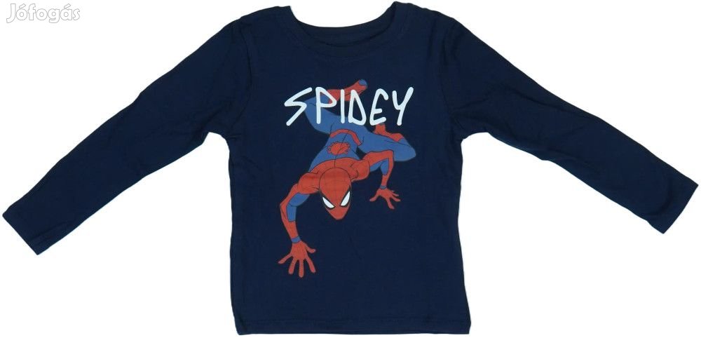 Marvel Új (címkés) Fiú Hosszú ujjú felső (Méret: 98)