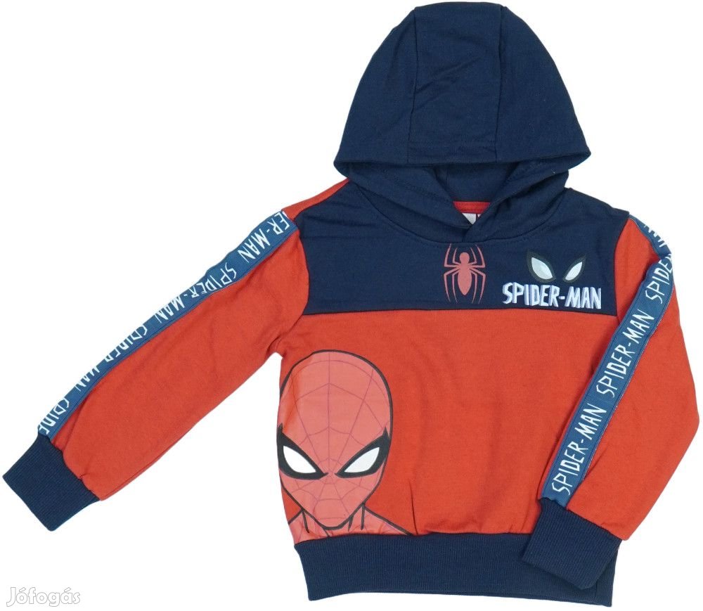 Marvel Új (címkés) Fiú Kapucnis pulóver (Méret: 98)