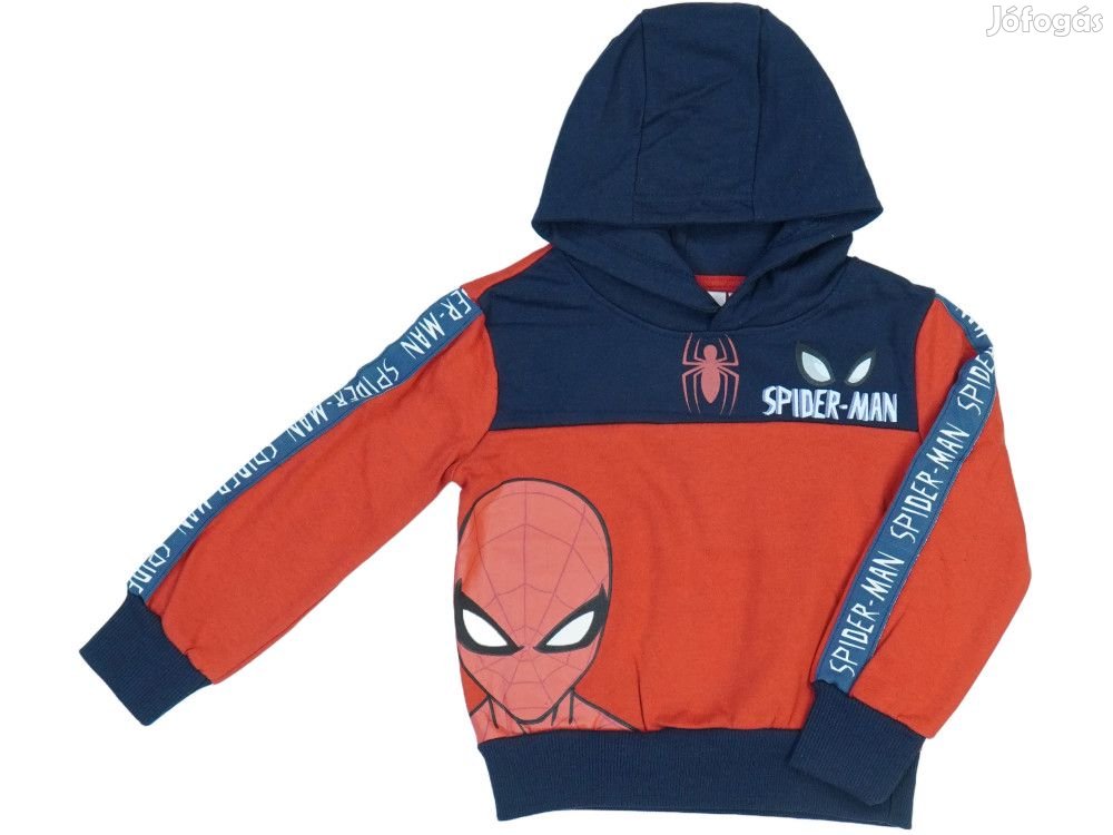 Marvel Új (címkés) Fiú Kapucnis pulóver (Méret: 98)
