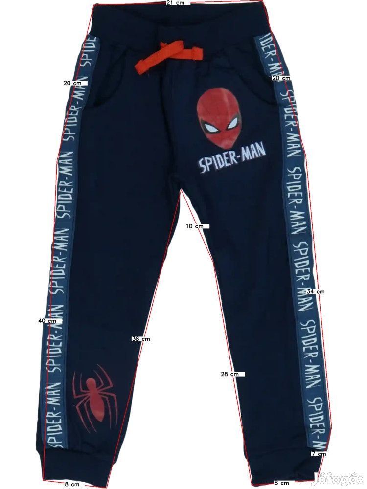 Marvel Új (címkés) Fiú Melegítőnadrág (Méret: 134)